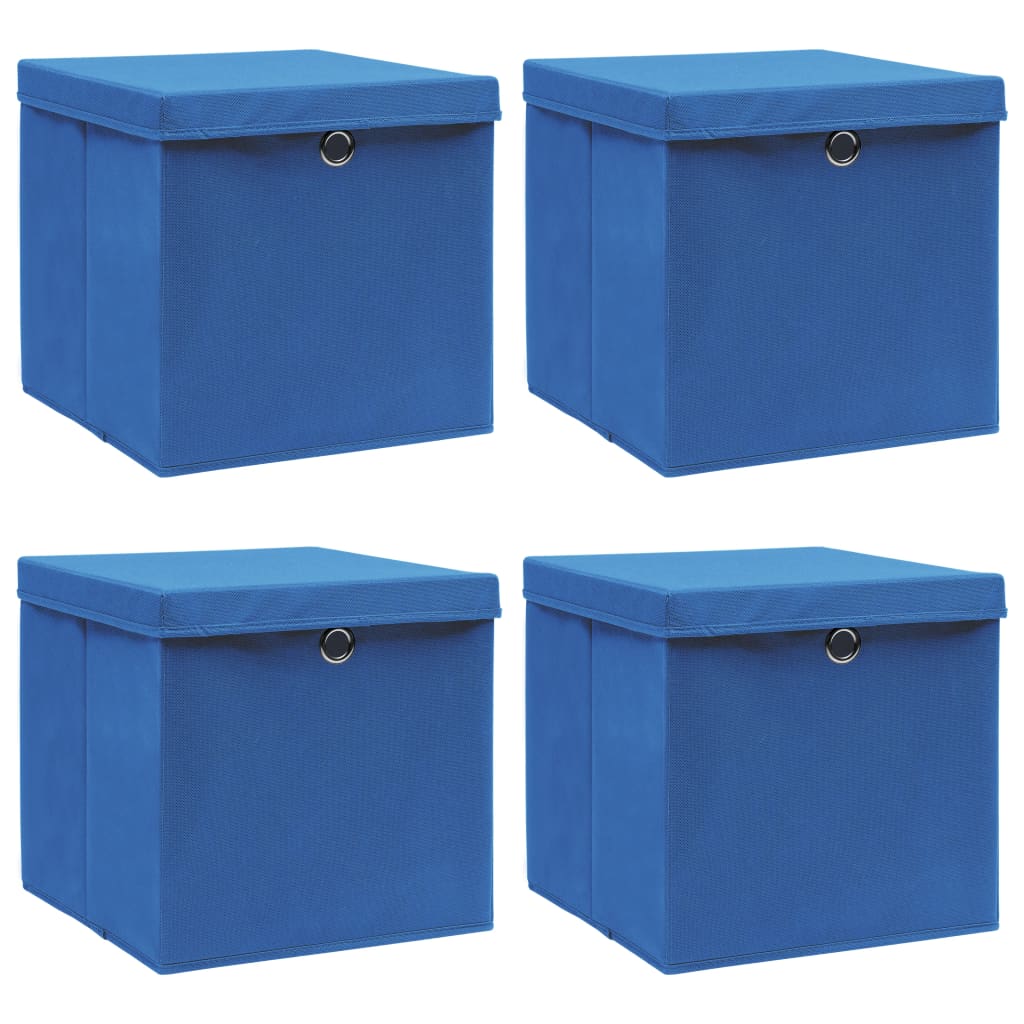 Opbergboxen Met Deksel 32X32X32 Cm Stof Roze