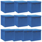 Opbergboxen Met Deksel 32X32X32 Cm Stof Roze
