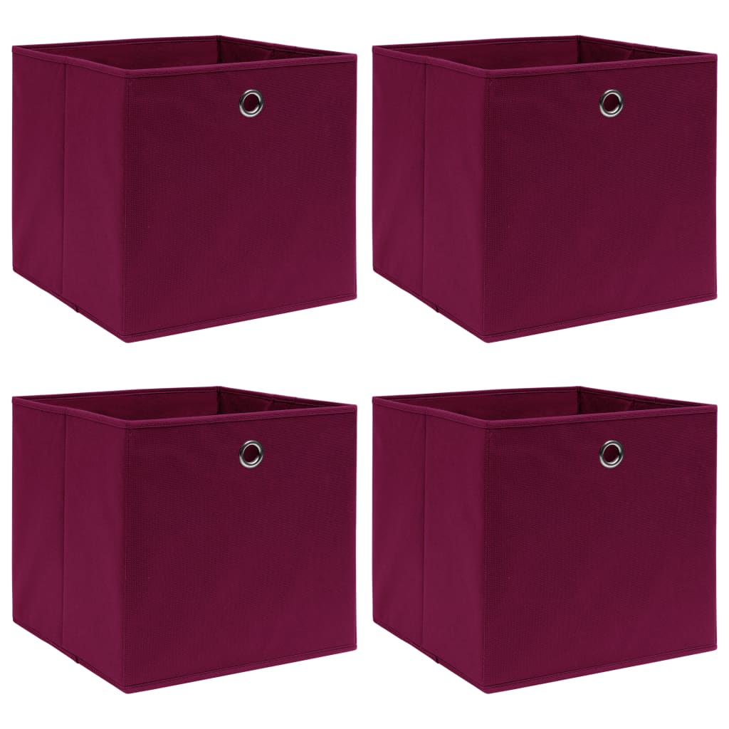 Opbergboxen Met Deksel 32X32X32 Cm Stof Roze
