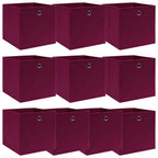 Opbergboxen Met Deksel 32X32X32 Cm Stof Roze