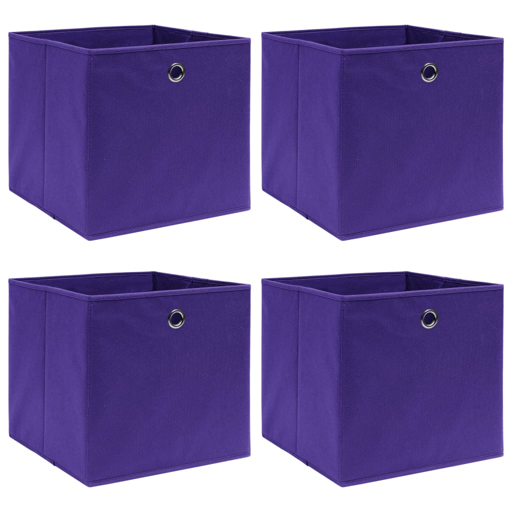 Opbergboxen Met Deksel 32X32X32 Cm Stof Roze