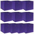 Opbergboxen Met Deksel 32X32X32 Cm Stof Roze