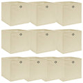 Opbergboxen Met Deksel 32X32X32 Cm Stof Roze