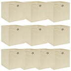 Opbergboxen Met Deksel 32X32X32 Cm Stof Roze