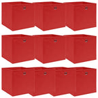 Opbergboxen Met Deksel 32X32X32 Cm Stof Roze