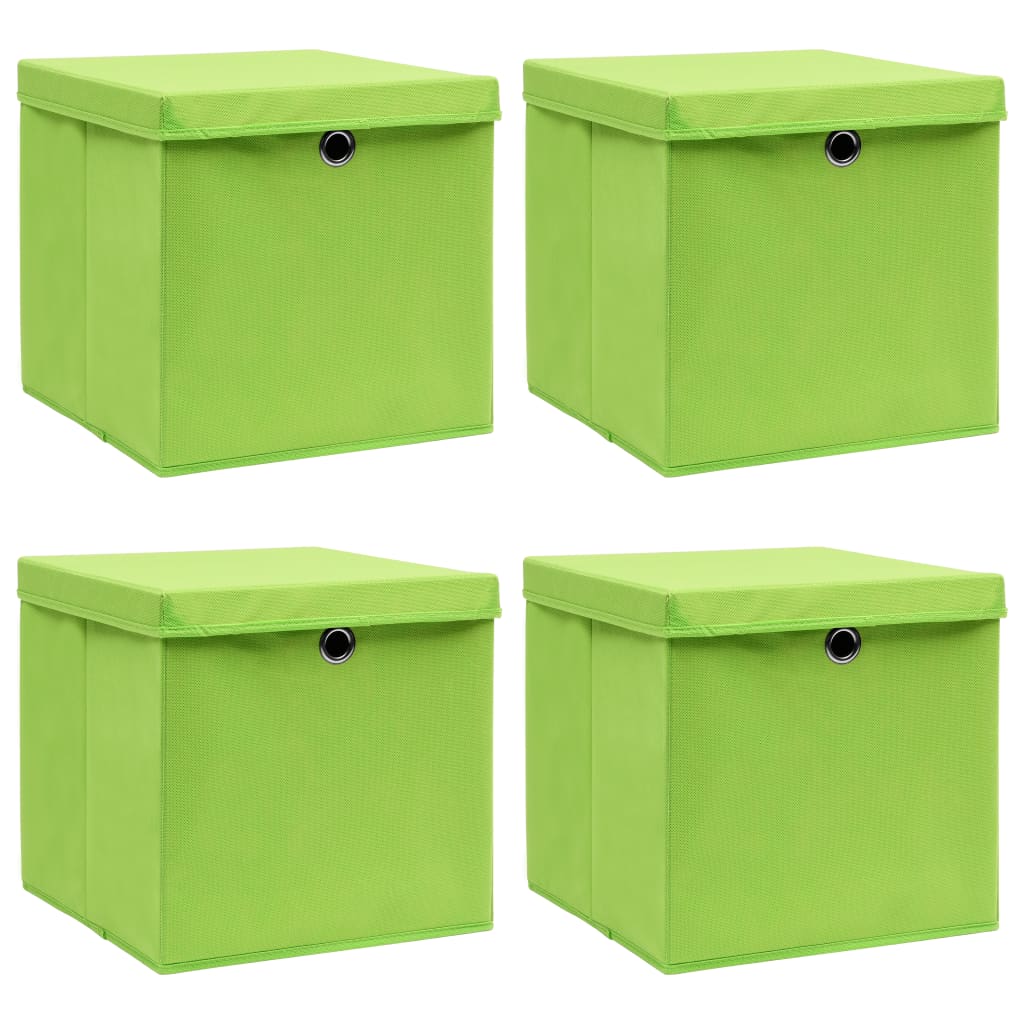 Opbergboxen Met Deksel 32X32X32 Cm Stof Roze