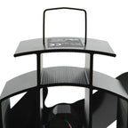 Kachelventilator Met 2 Vinnen Zwart