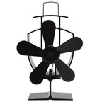 Kachelventilator Met 2 Vinnen Zwart