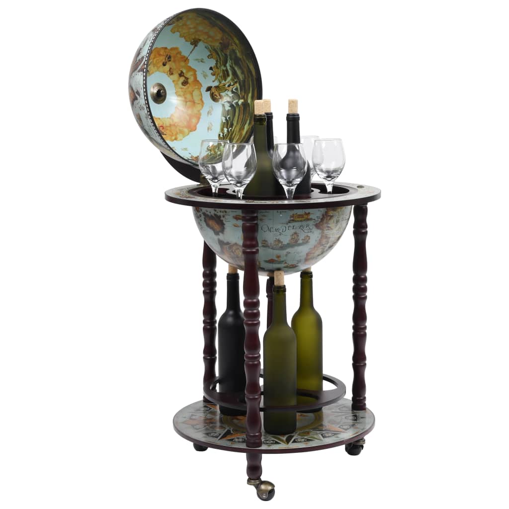 Globebar Eucalyptushout Blauw