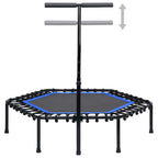 Fitnesstrampoline Met Handgreep 122 Cm