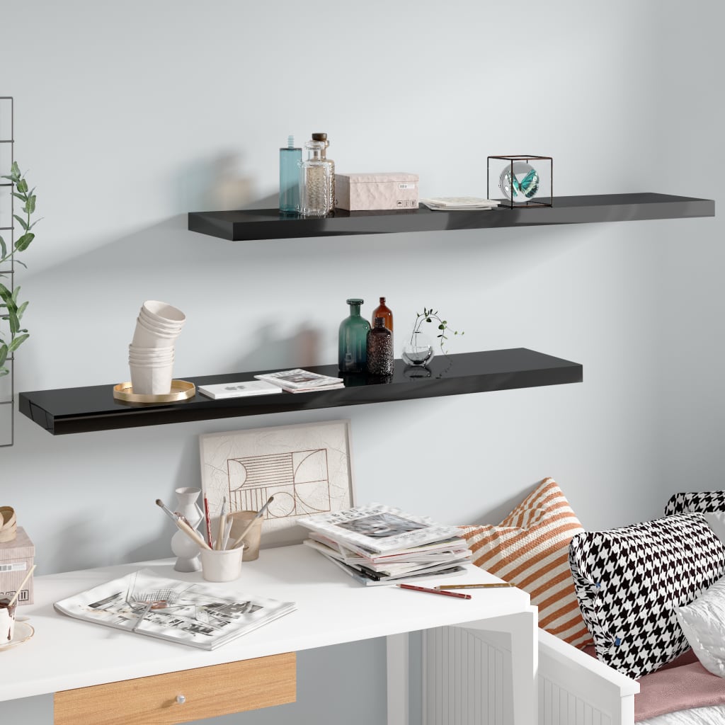 Wandschap Zwevend 23X23,5X3,8 Cm Mdf