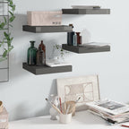 Wandschap Zwevend 23X23,5X3,8 Cm Mdf