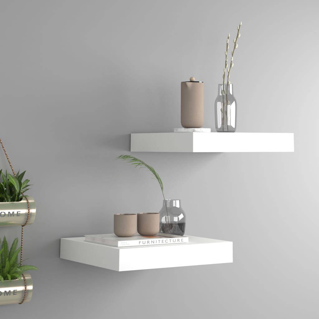 Wandschap Zwevend 23X23,5X3,8 Cm Mdf