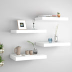 Wandschap Zwevend 23X23,5X3,8 Cm Mdf