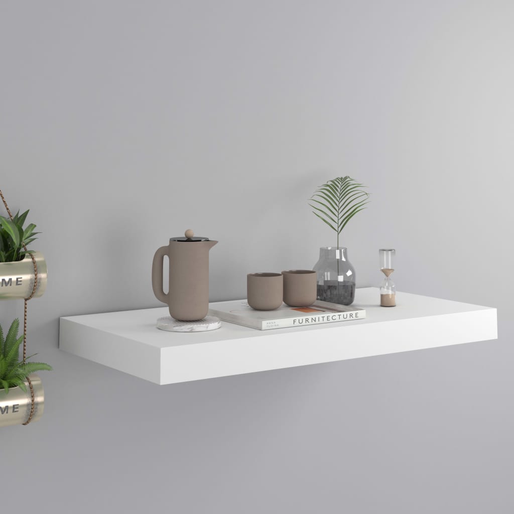 Wandschap Zwevend 23X23,5X3,8 Cm Mdf
