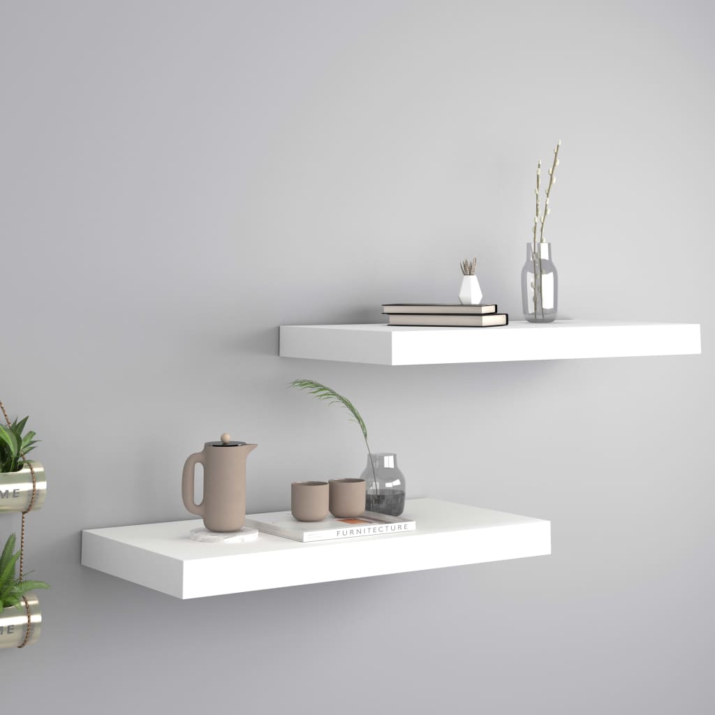 Wandschap Zwevend 23X23,5X3,8 Cm Mdf