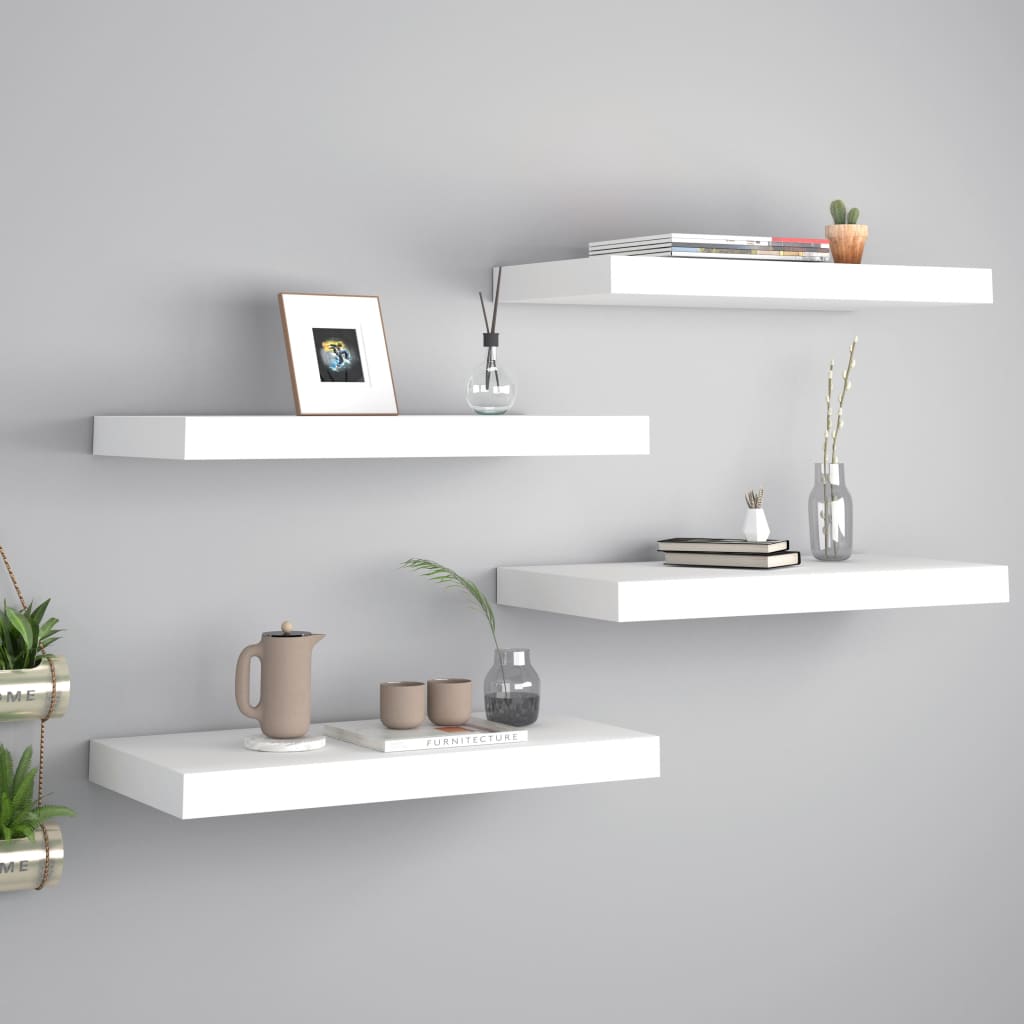 Wandschap Zwevend 23X23,5X3,8 Cm Mdf