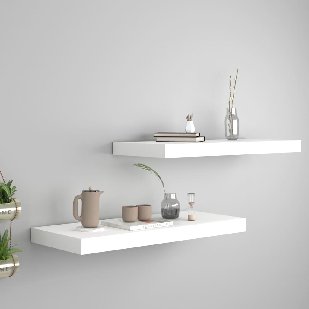 Wandschap Zwevend 23X23,5X3,8 Cm Mdf