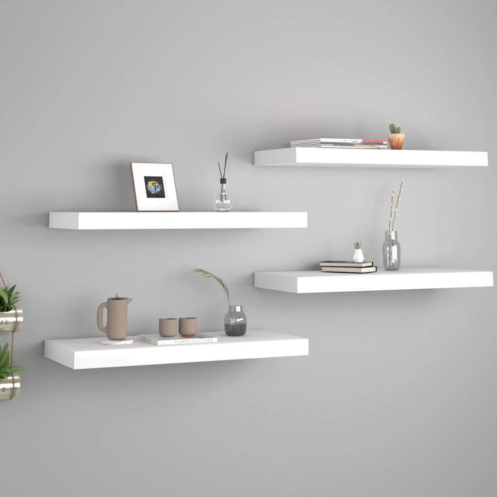 Wandschap Zwevend 23X23,5X3,8 Cm Mdf