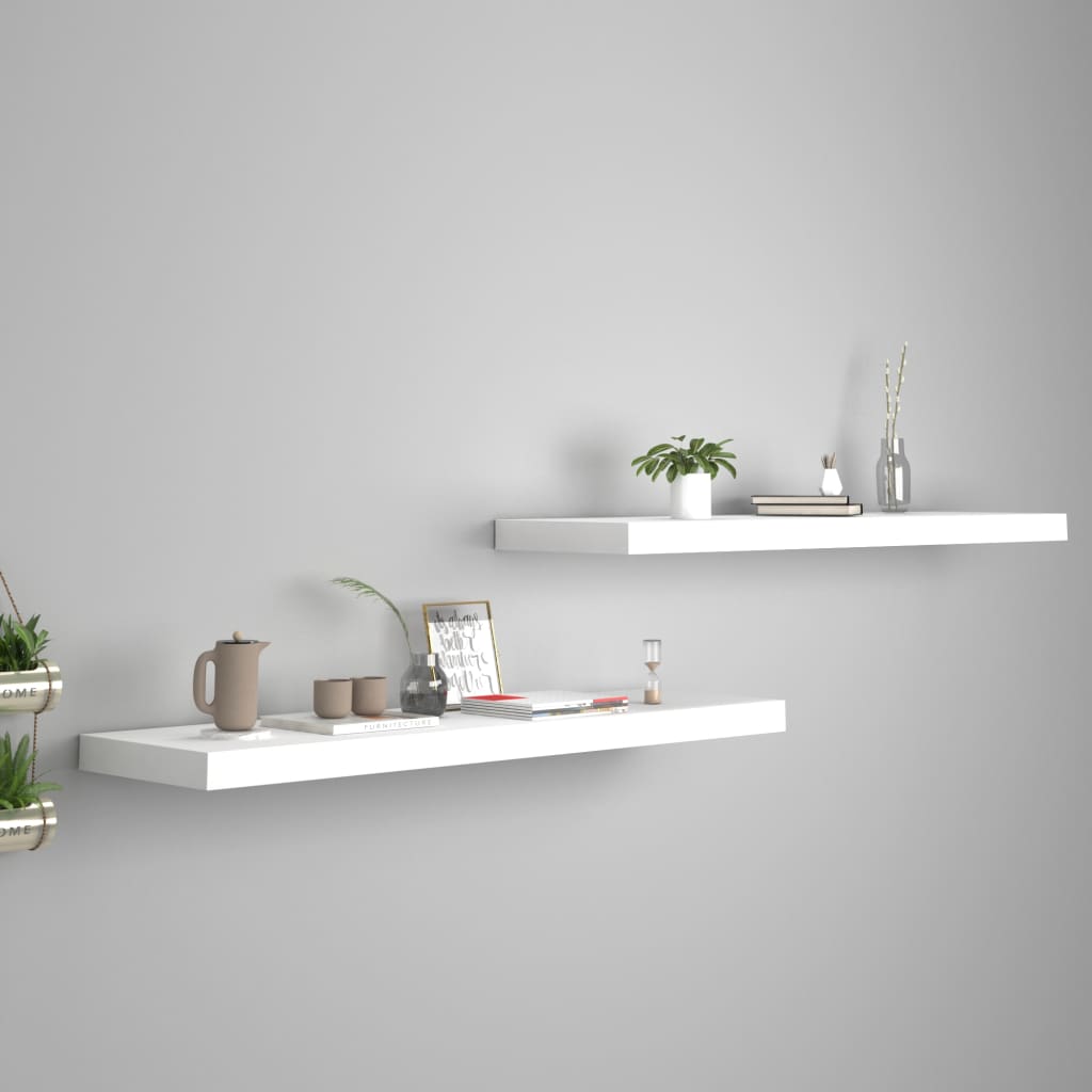Wandschap Zwevend 23X23,5X3,8 Cm Mdf