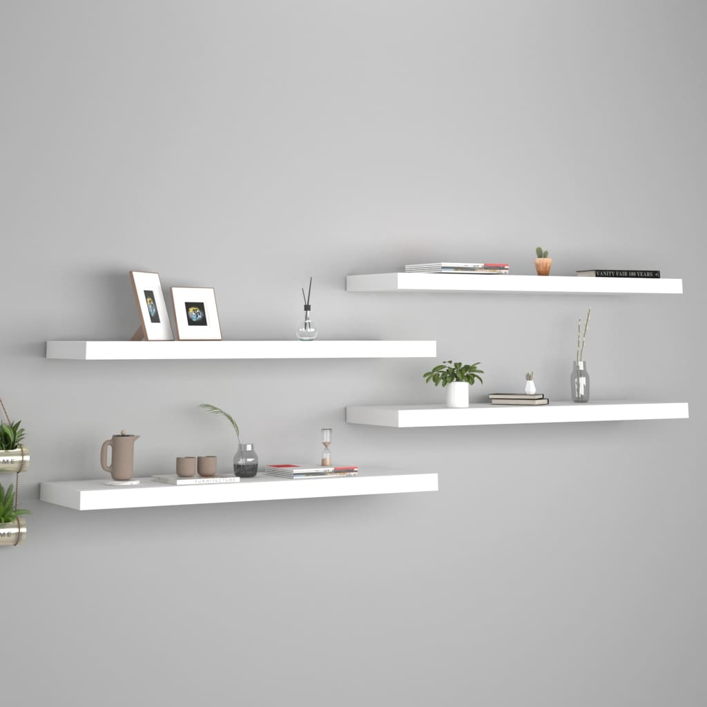 Wandschap Zwevend 23X23,5X3,8 Cm Mdf