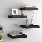 Wandschap Zwevend 23X23,5X3,8 Cm Mdf