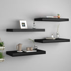 Wandschap Zwevend 23X23,5X3,8 Cm Mdf
