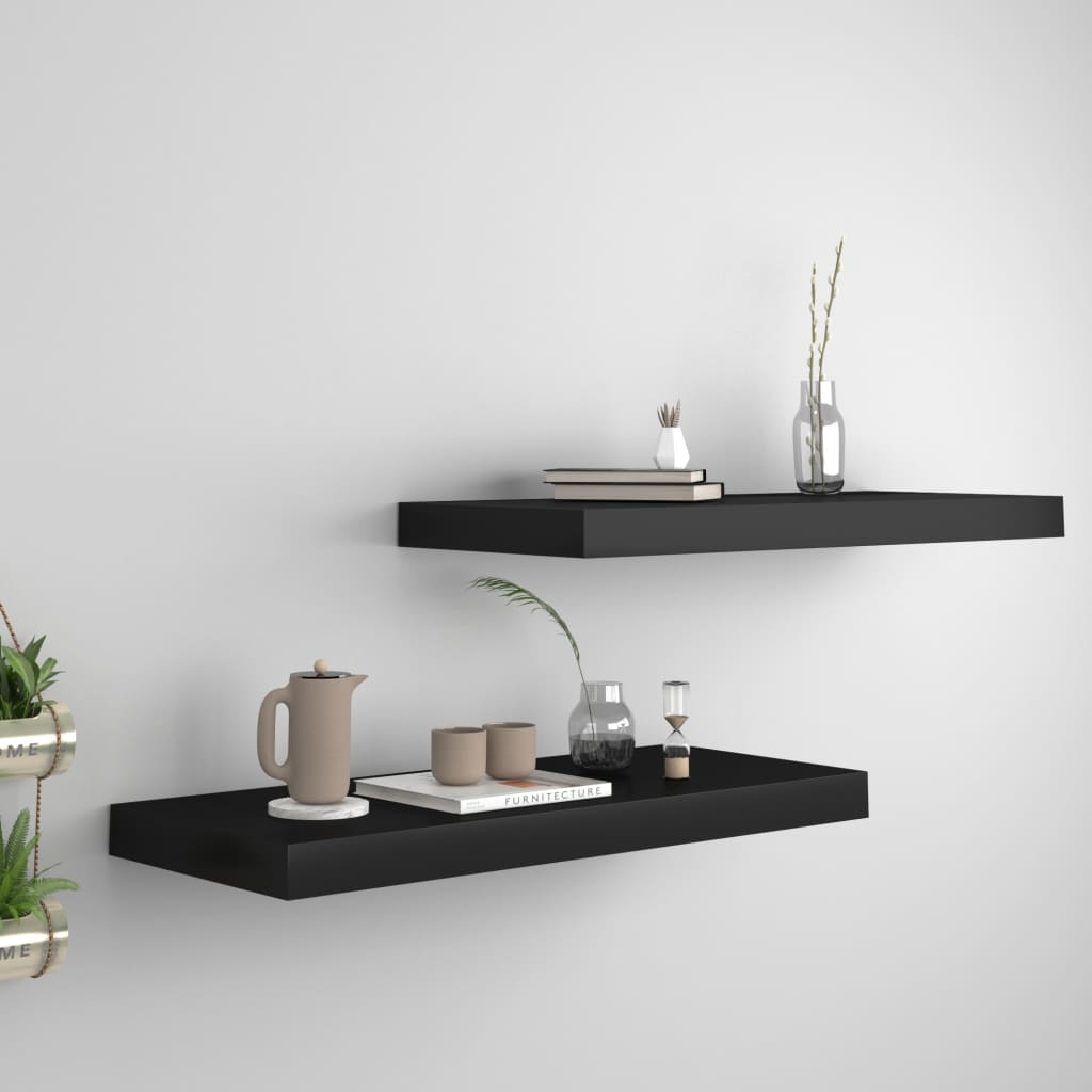 Wandschap Zwevend 23X23,5X3,8 Cm Mdf