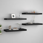 Wandschap Zwevend 23X23,5X3,8 Cm Mdf