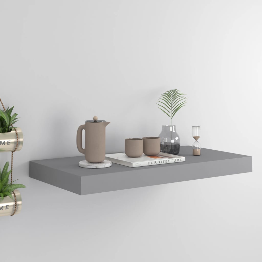 Wandschap Zwevend 23X23,5X3,8 Cm Mdf