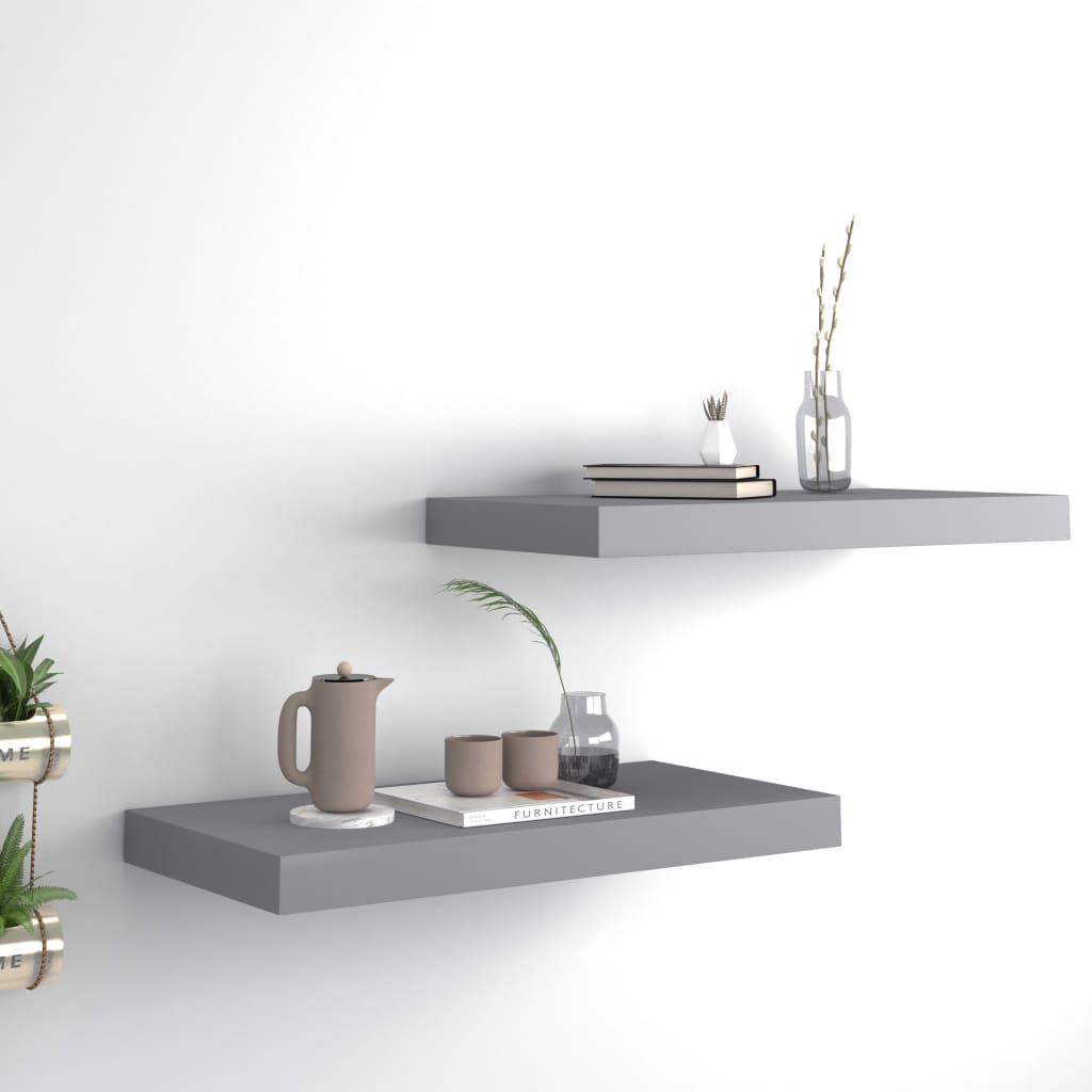 Wandschap Zwevend 23X23,5X3,8 Cm Mdf