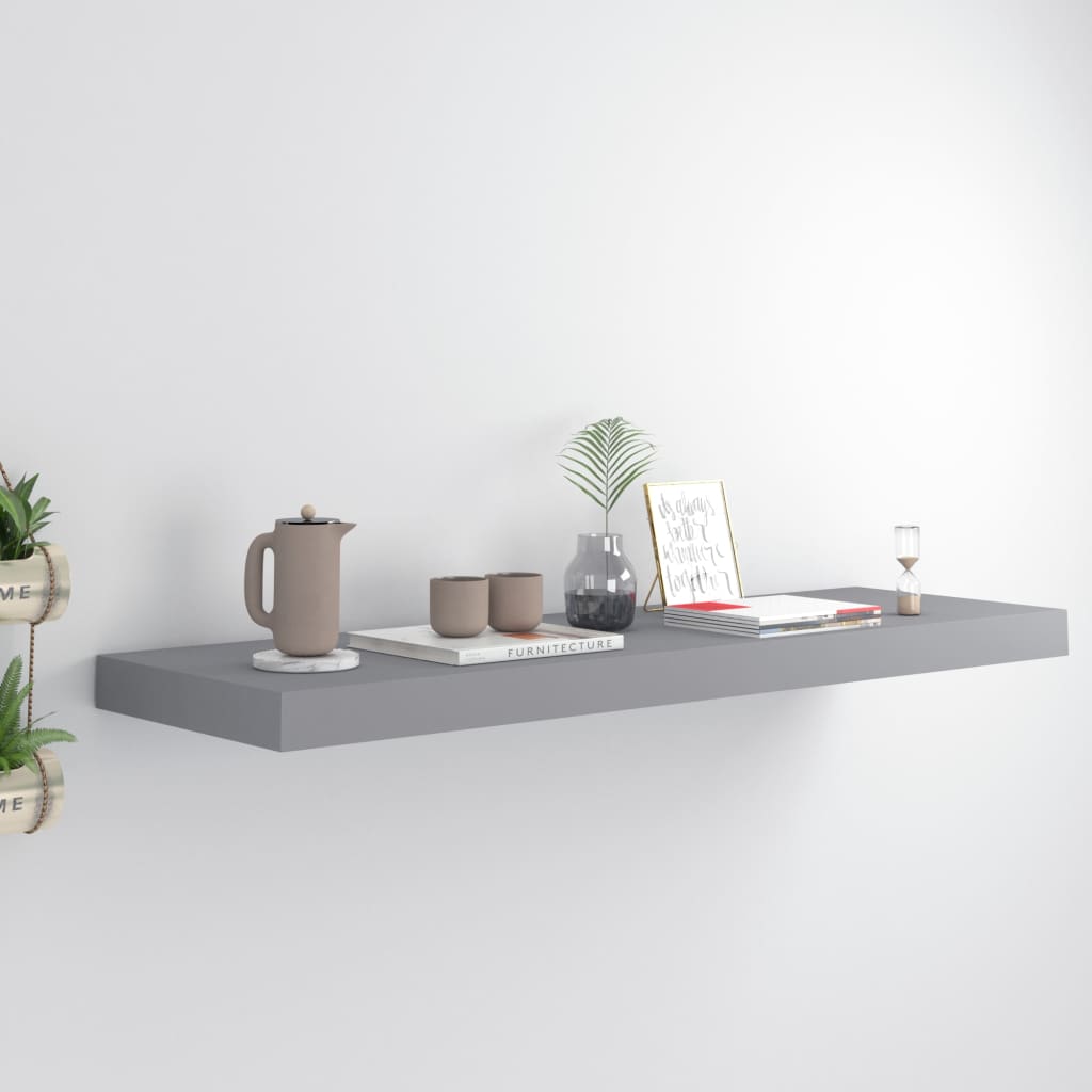 Wandschap Zwevend 23X23,5X3,8 Cm Mdf