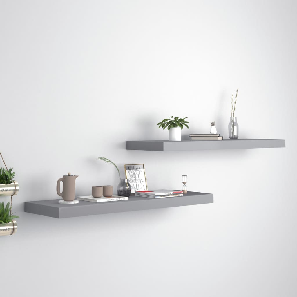 Wandschap Zwevend 23X23,5X3,8 Cm Mdf
