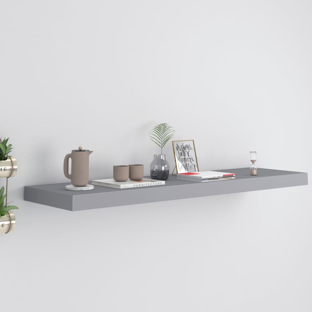 Wandschap Zwevend 23X23,5X3,8 Cm Mdf