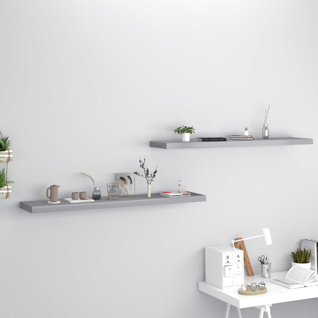 Wandschap Zwevend 23X23,5X3,8 Cm Mdf