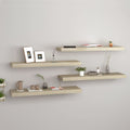 Wandschap Zwevend 23X23,5X3,8 Cm Mdf