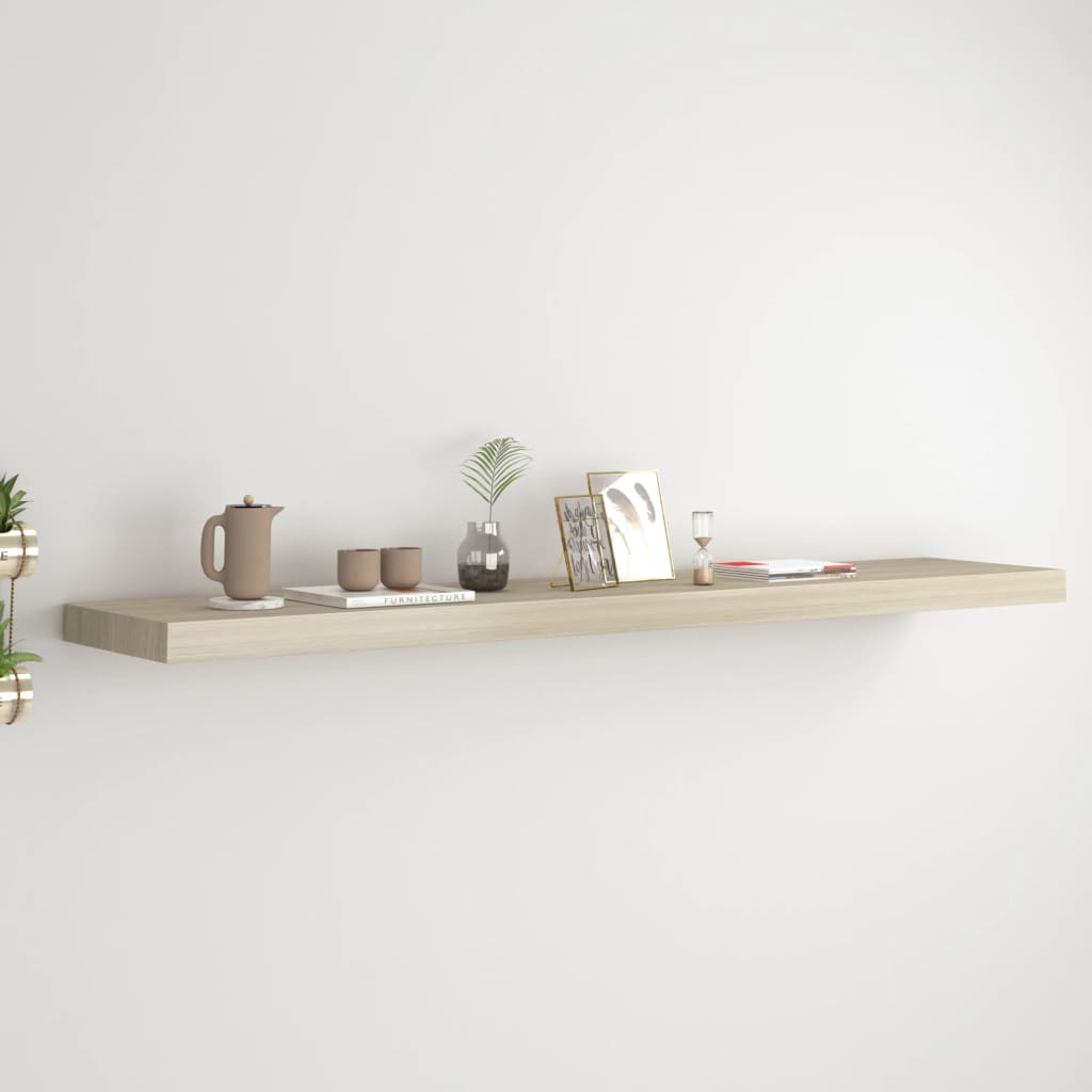 Wandschap Zwevend 23X23,5X3,8 Cm Mdf