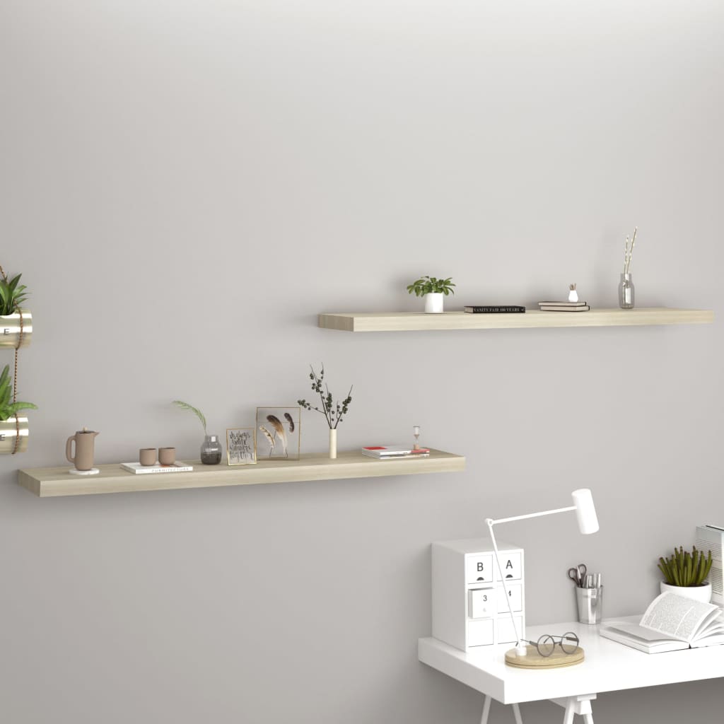 Wandschap Zwevend 23X23,5X3,8 Cm Mdf