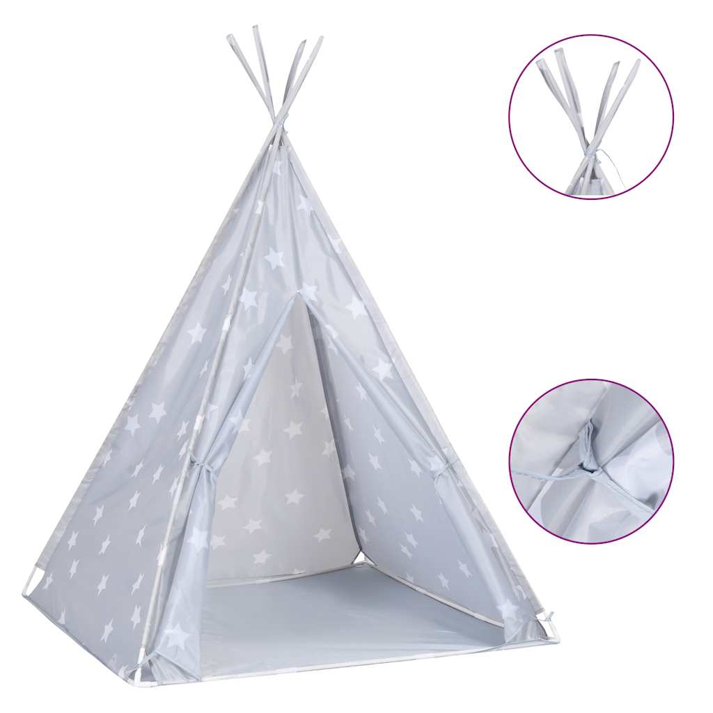 Kindertipitent Met Tas 115X115X160 Cm Polyester
