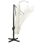 Zwevende Parasol Met Dubbele Bovenkant Kleur
