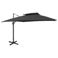 Zwevende Parasol Met Dubbele Bovenkant Kleur
