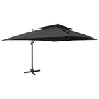 Zwevende Parasol Met Dubbele Bovenkant Kleur