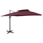 Zwevende Parasol Met Dubbele Bovenkant Kleur