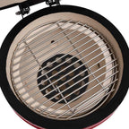 Kamado Barbecue 2-In-1 56 Cm Keramiek