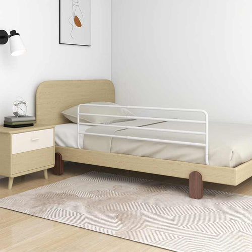Bedhekje Peuter (76-137)X55 Cm Ijzer Wit Zwart