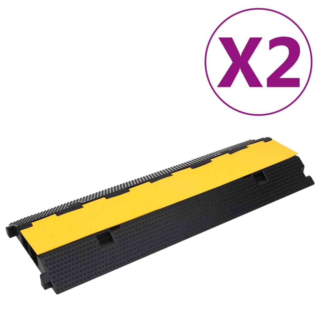 Kabelbeschermer Drempel Met 5 Tunnels 90 Cm Rubber