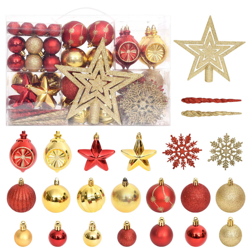108-Delige Kerstballenset En Wit