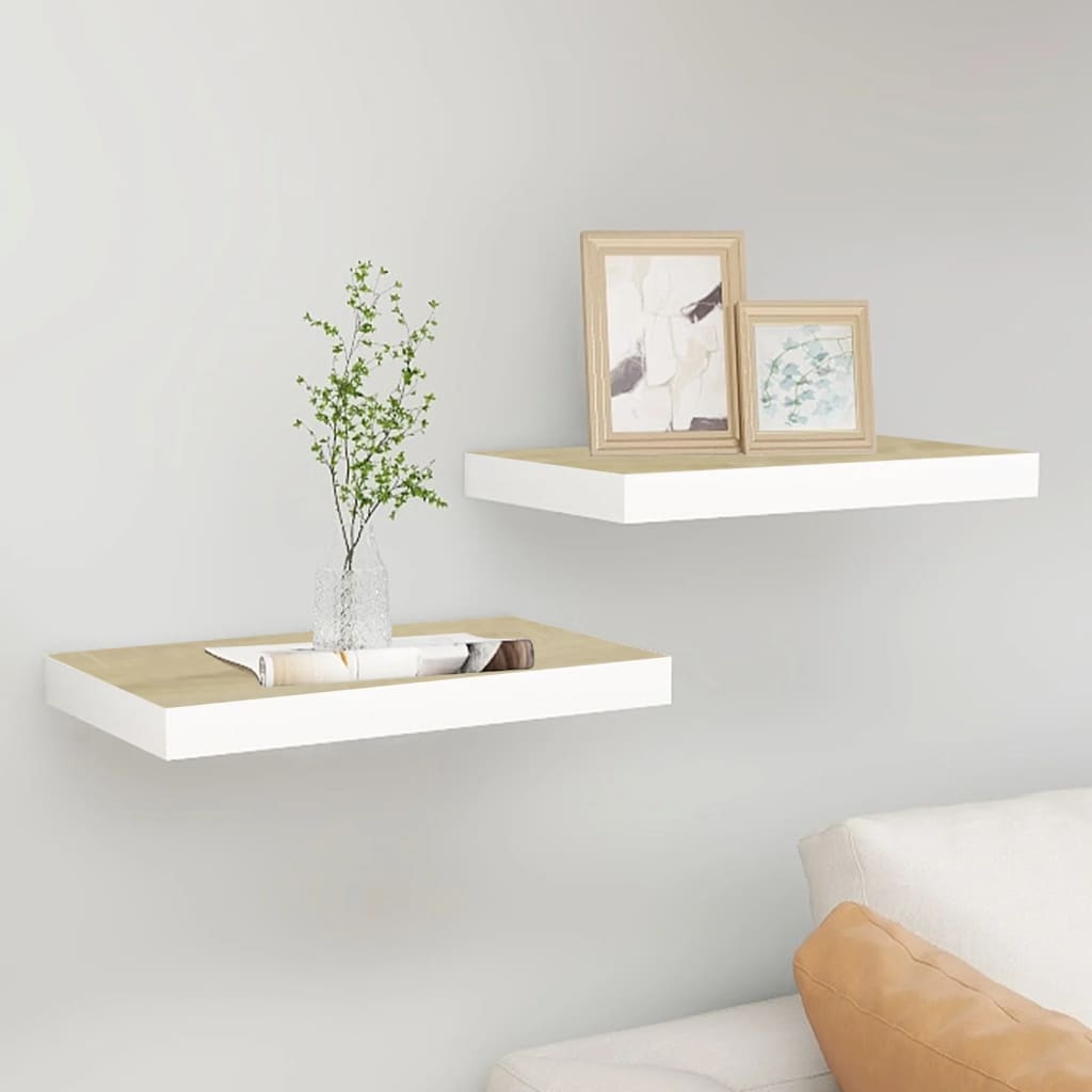 Wandschap Zwevend 23X23,5X3,8 Cm Mdf