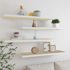 Wandschap Zwevend 23X23,5X3,8 Cm Mdf