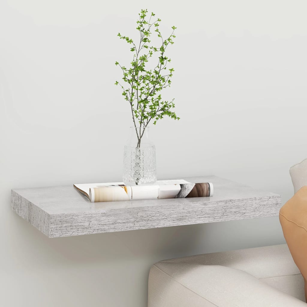 Wandschap Zwevend 23X23,5X3,8 Cm Mdf